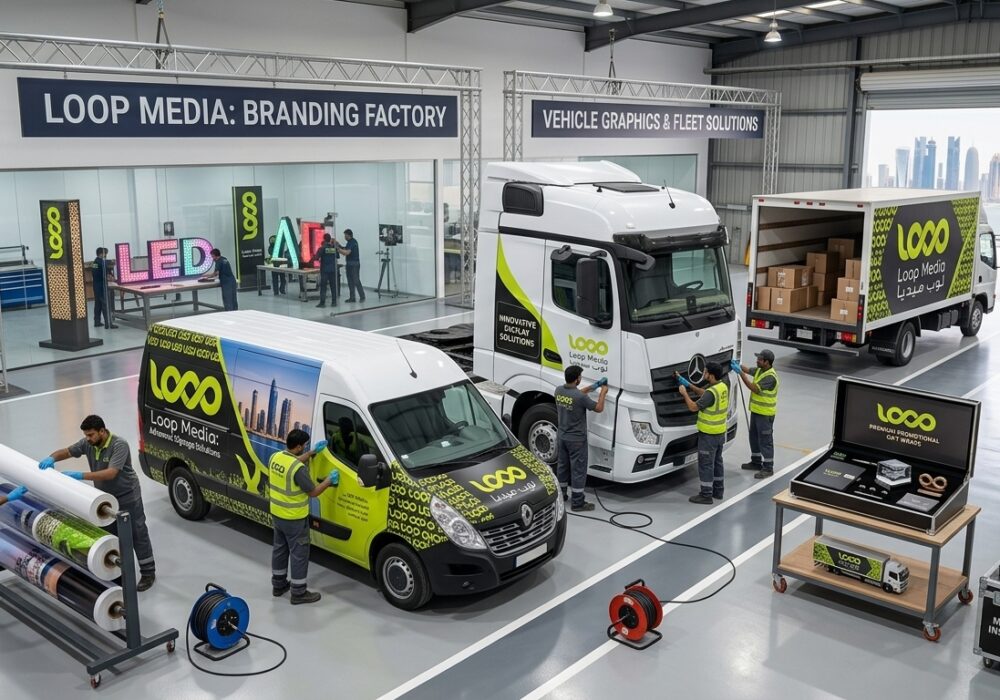 Vehicle branding company in qatar
